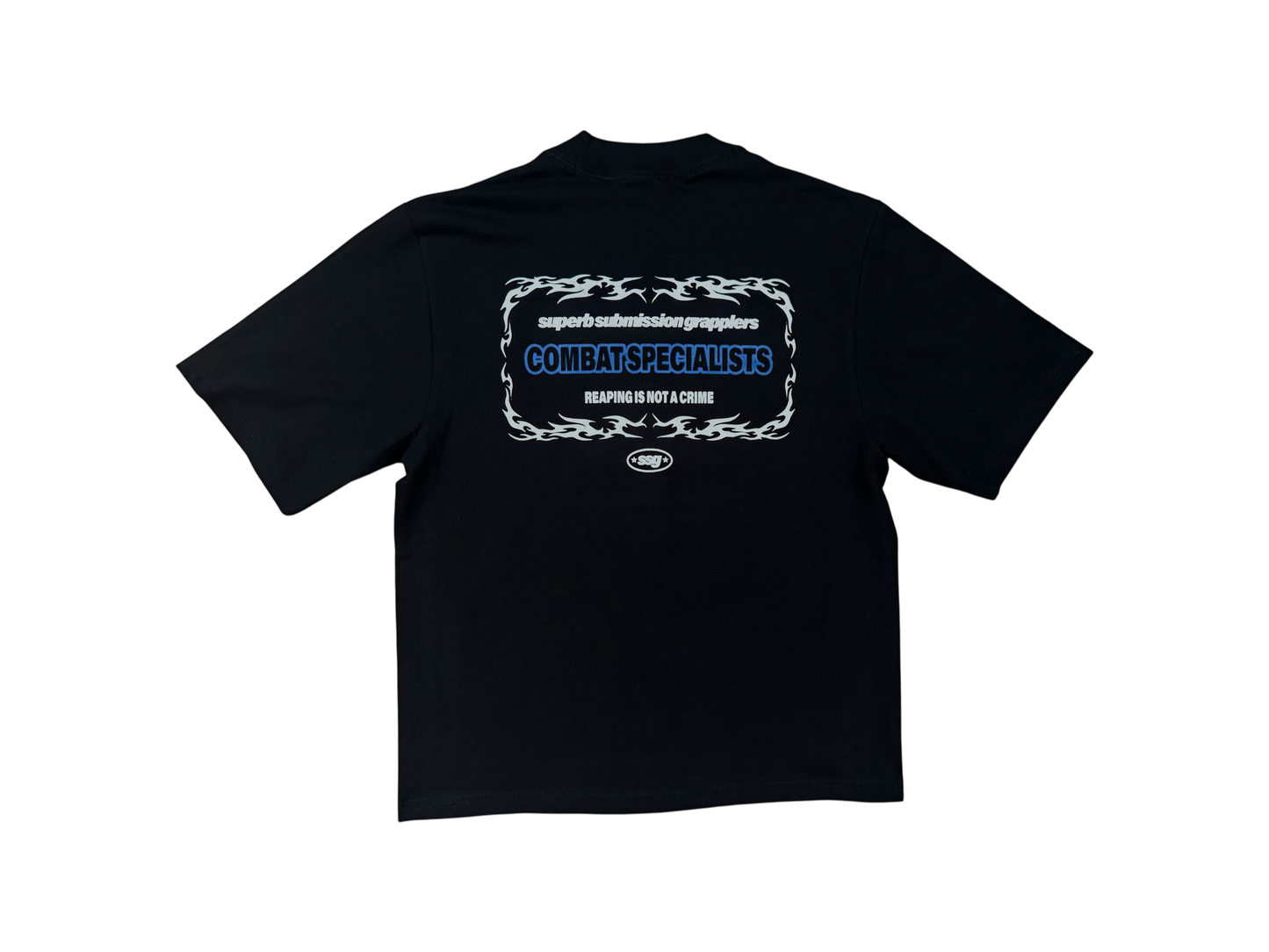 REAPING IS NOT A CRIME OVERSIZED TEE
